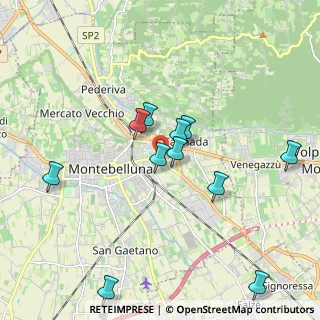 Mappa Via Livenza, 31044 Montebelluna TV, Italia (1.87545)