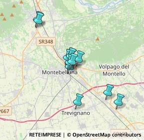 Mappa Via Livenza, 31044 Montebelluna TV, Italia (2.63083)