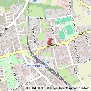 Mappa Via Piave, 74, 31044 Montebelluna, Treviso (Veneto)