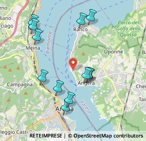 Mappa Via Fornetto, 21021 Angera VA, Italia (2)