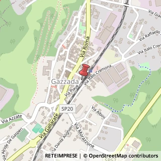 Mappa Via Piave, 12, 21045 Gazzada Schianno, Varese (Lombardia)