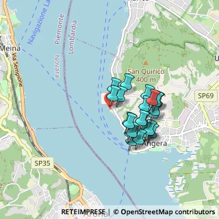 Mappa Viale Libertà, 21021 Angera VA, Italia (0.69583)