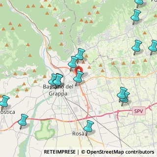 Mappa Via Madonnetta, 36060 Romano D'ezzelino VI, Italia (5.32867)