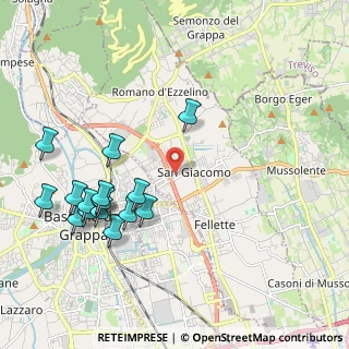 Mappa Via Madonnetta, 36060 Romano D'ezzelino VI, Italia (2.26625)
