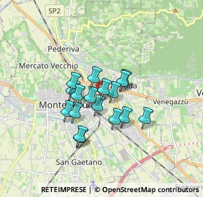 Mappa Via Sile, 31044 Montebelluna TV, Italia (1.14)