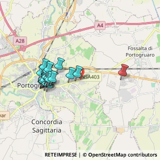 Mappa Via Antonio Canaletto, 30026 Portogruaro VE, Italia (1.7865)