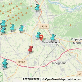 Mappa Via Buozzi Bruno, 31044 Montebelluna TV, Italia (6.23455)