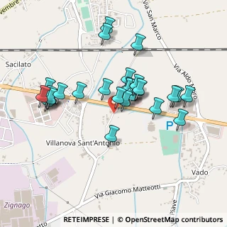 Mappa Via Leonardo da Vinci, 30025 Fossalta di Portogruaro VE, Italia (0.4069)