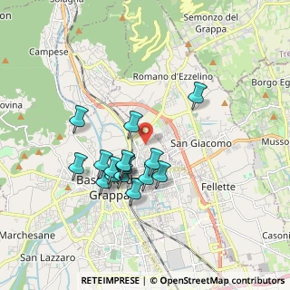 Mappa Via Monte Pertica, 36061 Bassano del Grappa VI, Italia (1.54125)
