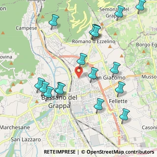 Mappa Via Monte Pertica, 36061 Bassano del Grappa VI, Italia (2.29706)