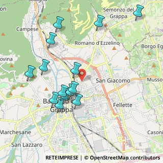 Mappa Via Monte Pertica, 36061 Bassano del Grappa VI, Italia (2.04714)