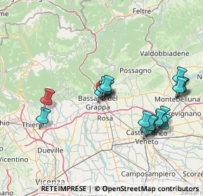 Mappa Via Monte Pertica, 36061 Bassano del Grappa VI, Italia (15.175)