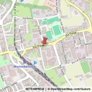 Mappa Via Piave, 90, 31044 Montebelluna, Treviso (Veneto)