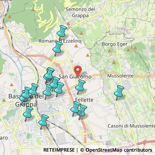 Mappa Via Ippolito Nievo, 36060 Romano D'ezzelino VI, Italia (2.35063)
