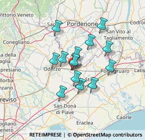 Mappa Via Adige, 31045 Motta di Livenza TV, Italia (9.96786)