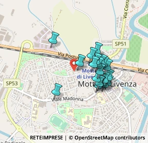 Mappa Via Adige, 31045 Motta di Livenza TV, Italia (0.349)