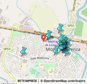 Mappa Via Adige, 31045 Motta di Livenza TV, Italia (0.412)
