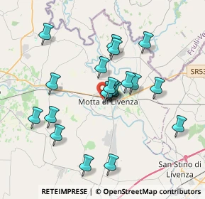 Mappa Via Adige, 31045 Motta di Livenza TV, Italia (3.2875)