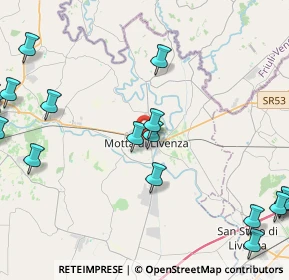 Mappa Piazza S. Rocco, 31045 Motta di Livenza TV, Italia (6.377)