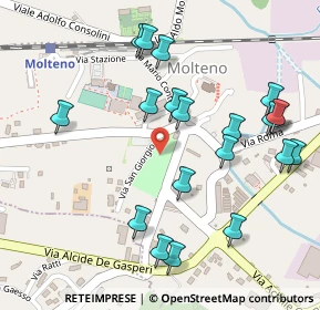 Mappa Via San Giorgio, 23847 Molteno LC, Italia (0.2725)