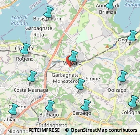 Mappa Via San Giorgio, 23847 Molteno LC, Italia (3.00143)