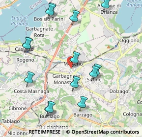 Mappa Via S. Giorgio, 23847 Molteno LC, Italia (2.28714)