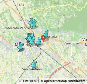 Mappa Via Natisone, 31044 Montebelluna TV, Italia (1.51917)