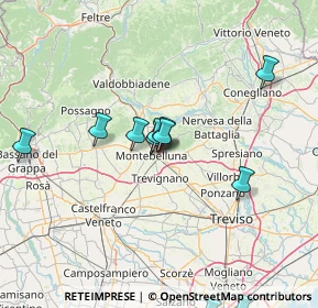 Mappa Via Natisone, 31044 Montebelluna TV, Italia (14.79818)