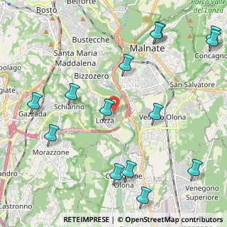 Mappa 21040 Varese VA, Italia (2.75929)