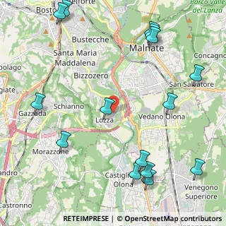 Mappa 21040 Varese VA, Italia (2.85867)