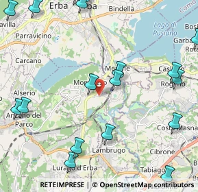 Mappa 22040 Merone CO, Italia (3.02263)