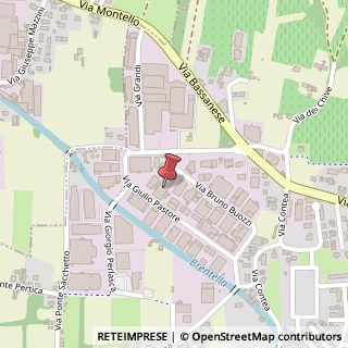 Mappa Via Bruno Buozzi, 4, 31044 Montebelluna, Treviso (Veneto)