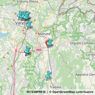 Mappa Vicolo Cohen, 21040 Vedano Olona VA, Italia (5.28909)
