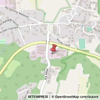 Mappa Via Adua, 11, 21045 Gazzada Schianno, Varese (Lombardia)