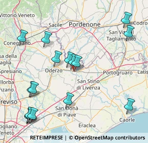 Mappa Via Oderzo, 31045 Motta di Livenza TV, Italia (19.39438)