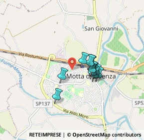 Mappa Via Oderzo, 31045 Motta di Livenza TV, Italia (0.56364)