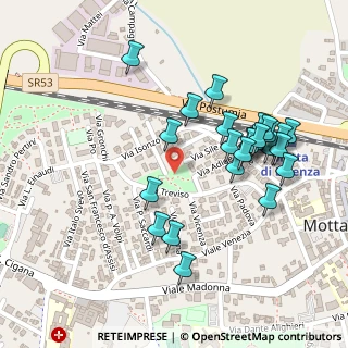 Mappa Via Cellina, 31045 Motta di Livenza TV, Italia (0.23462)