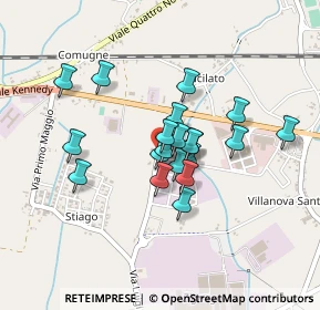 Mappa Via del Lavoro, 30025 Fossalta di Portogruaro VE, Italia (0.3155)