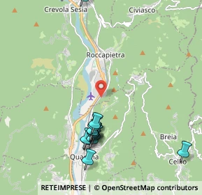 Mappa LOCALITA' POMAROLO- FRAZ, 13019 Varallo VC, Italia (2.8675)