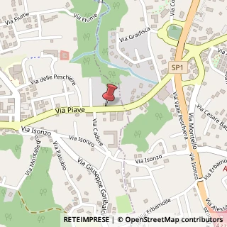 Mappa Via Piave, 165, 21022 Azzate, Varese (Lombardia)
