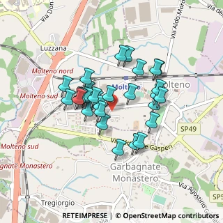 Mappa Via Casa Paradiso, 23847 Molteno LC, Italia (0.34828)