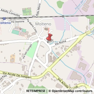 Mappa Via Roma, 4, 23847 Molteno, Lecco (Lombardia)