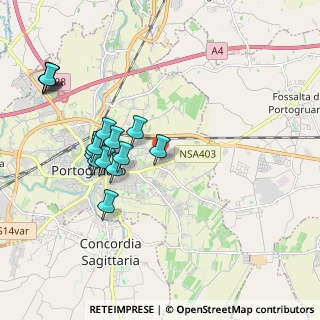 Mappa Via Palazzine, 30026 Portogruaro VE, Italia (2.01563)