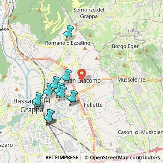 Mappa Via Don Costantin Silvio, 36060 Romano D'ezzelino VI, Italia (2.11231)