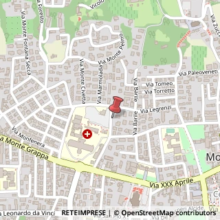 Mappa Via Legrenzi G., 30, 31044 Montebelluna, Treviso (Veneto)