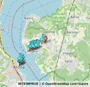 Mappa Via Emilia, 21021 Angera VA, Italia (1.72727)