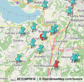 Mappa Via Genova, 21022 Azzate VA, Italia (2.45)