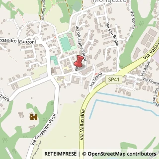 Mappa Via chiesa 9, 22040 Monguzzo, Como (Lombardia)