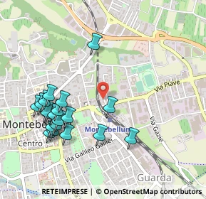Mappa Via Tegorzo, 31044 Montebelluna TV, Italia (0.536)