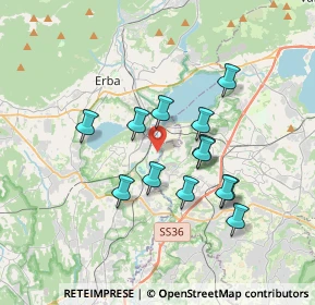Mappa Via Giovanni Segantini, 22046 Merone CO, Italia (3.01077)